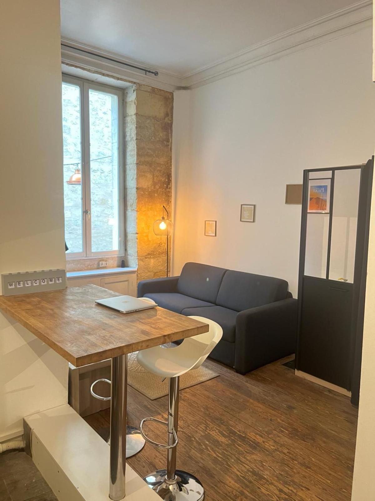 Bel Appartement Avec Mezzanine En Plein Centre De 波尔多 外观 照片